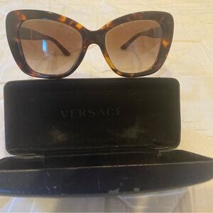 Versace Tortoiseshell Sunglasses